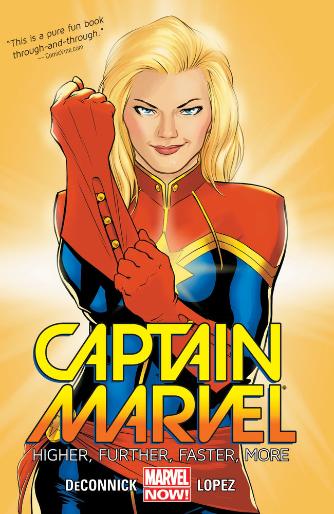 Pop Weasel Image of Captain Marvel Vol. 01: Higher, Further, Faster, More - Graphic Novel - Image - Pop Weasel