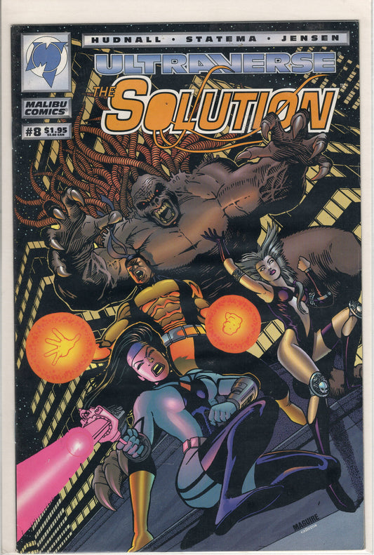 Pre-Owned - The Solution #8  (April 1994) Scanned Image Pop Weasel Pre-Owned Comics