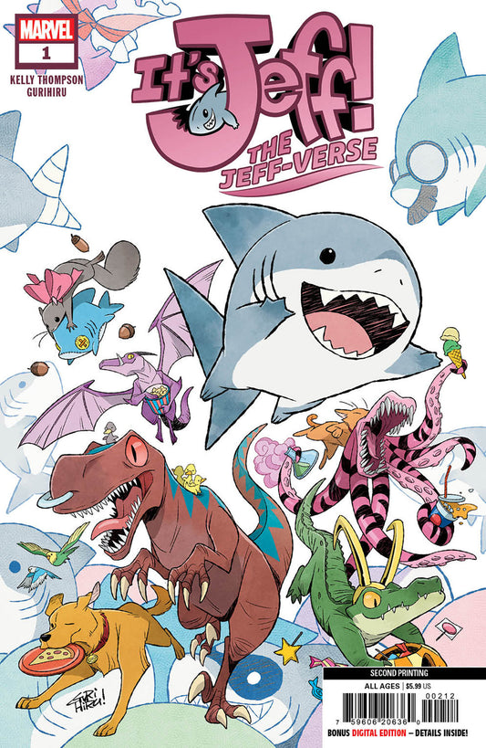 IT'S JEFF: THE JEFF-VERSE #1 GURIHIRU 2ND PRINTING VARIANT image