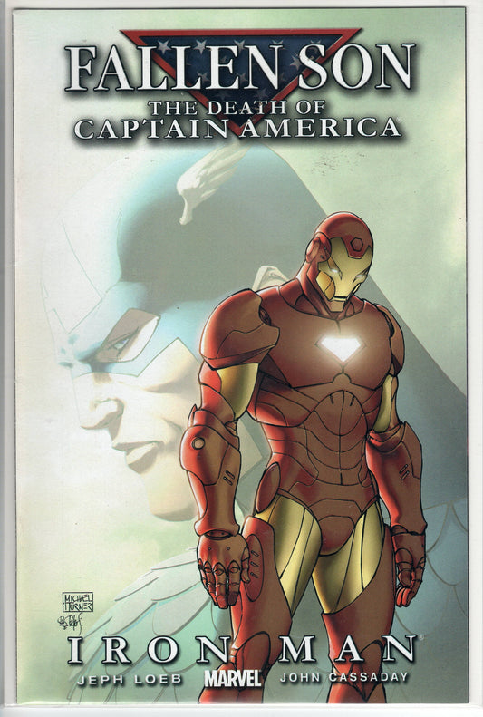 Pre-Owned - Fallen Son: The Death of Captain America #5  (August 2007) Scanned Image Pop Weasel Pre-Owned Comics