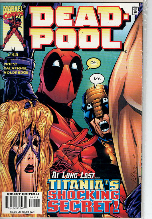 Pre-Owned - Deadpool #45  (October 2000) Scanned Image Pop Weasel Pre-Owned Comics