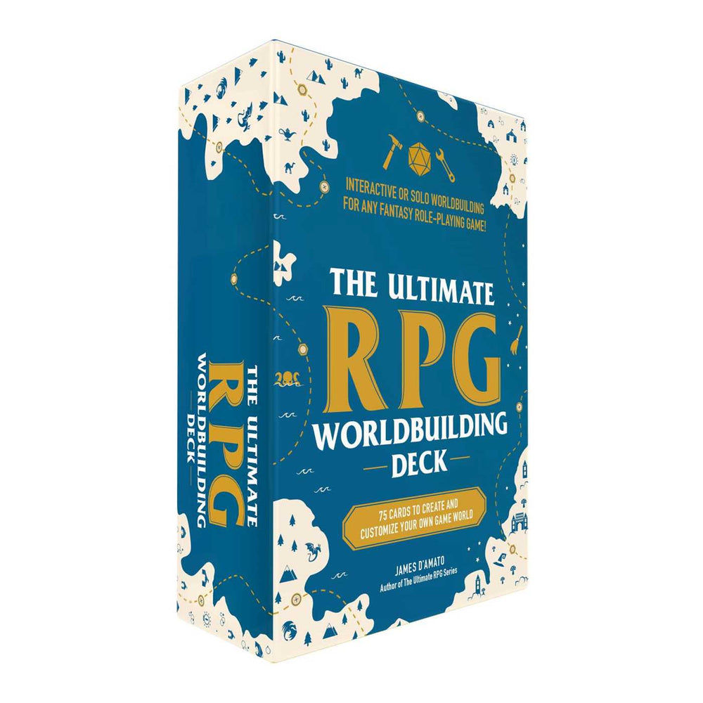 The Ultimate RPG Worldbuilding Deck 75 Cards to Create and Customize Your Own Game World image - Non-Fiction - Image - Pop Weasel
