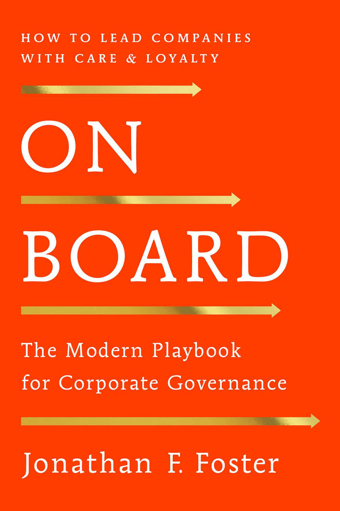 On Board The Modern Playbook for Corporate Governance image - Non-Fiction - Image - Pop Weasel