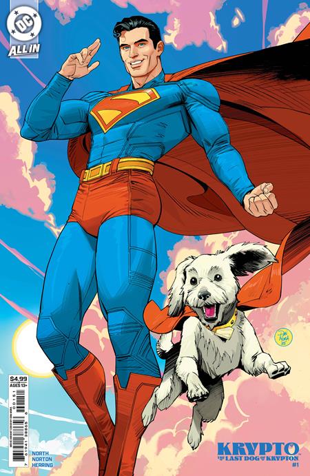 Krypto The Last Dog Of Krypton #1 (of 5)  C Dan Mora Superman Movie Card Stock Var - Image