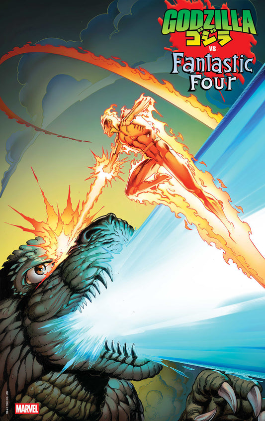 GODZILLA VS. FANTASTIC FOUR #1 MARK BAGLEY FOIL VARIANT - Image