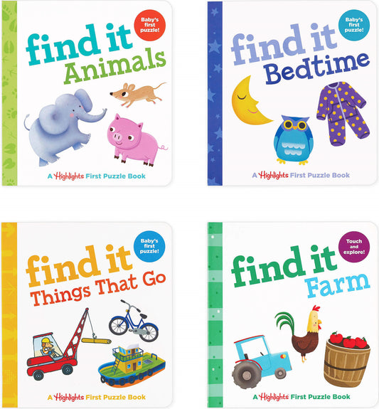 Highlights Find It Board Books Set for Babies and Toddlers image