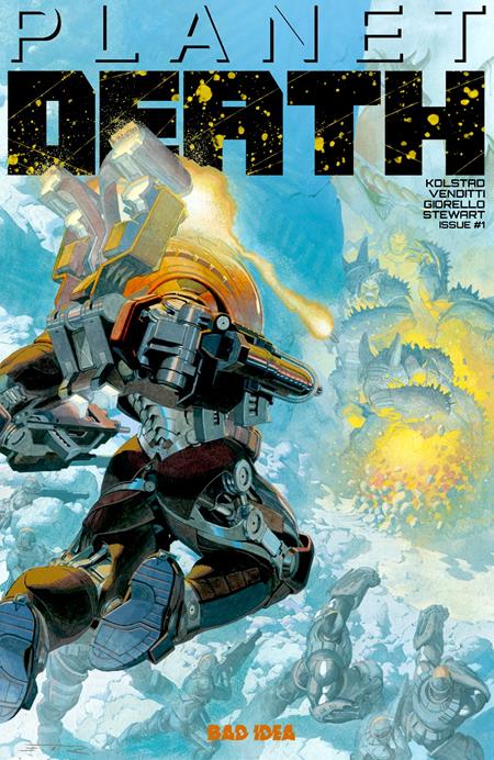Planet Death #1 (of 4)  D Inc 1:20 Esad Ribic Var - Image