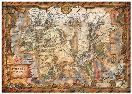 Conan Hyborian Age Map Poster - Image - Comics - Image - Pop Weasel