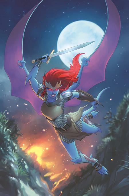 Gargoyles Demona #1  R Inc 1:40 Meghan Hetrick Virgin Var - Image