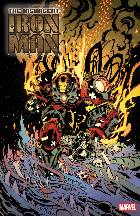 IRON MAN #10 JIM MAHFOOD VARIANT - Image