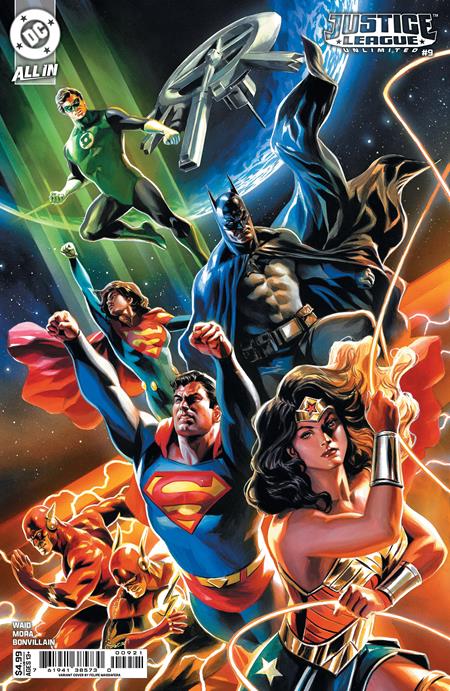 Justice League Unlimited #9  B Felipe Massafera Card Stock Var (we Are Yesterday) - Image