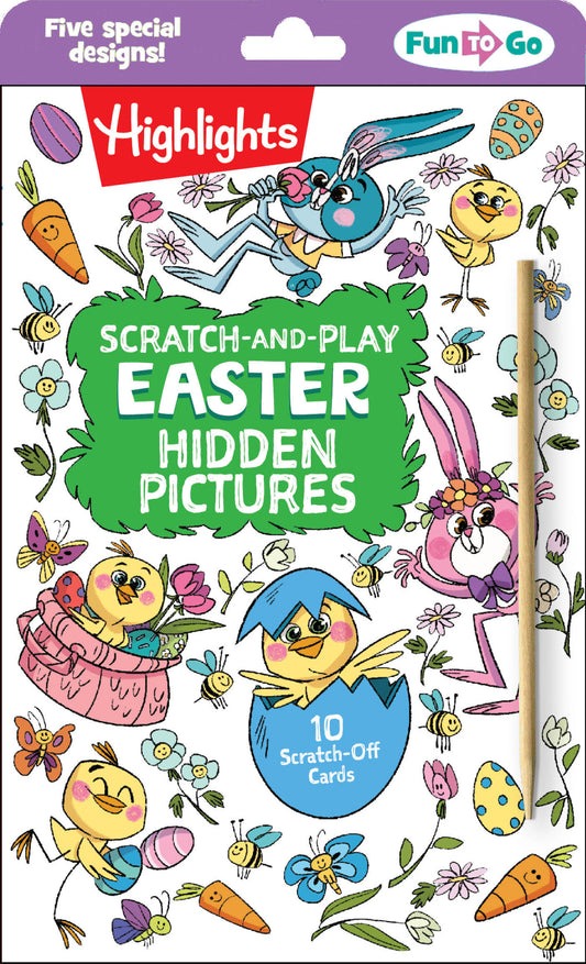 Scratch-and-Play Easter Hidden Pictures image