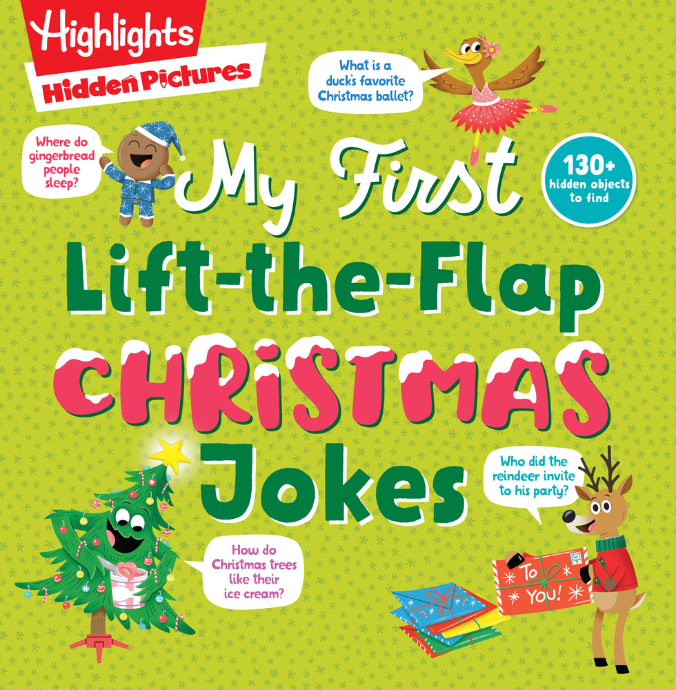 Hidden Pictures My First Lift-the-Flap Christmas Jokes image - Children/Young Adult - Image - Pop Weasel