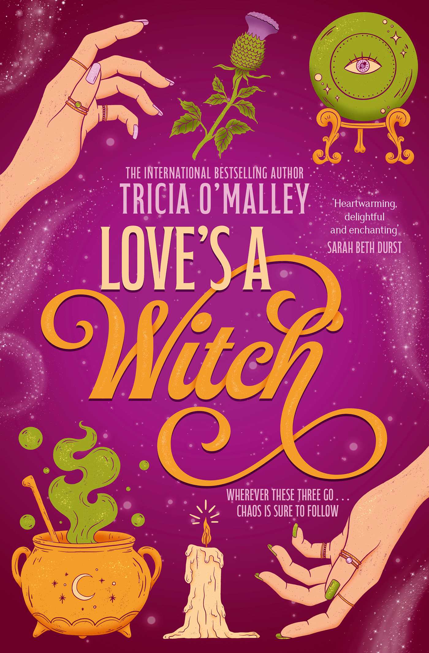 Love's a Witch Charmed meets The Pumpkin Spice Café – an unmissable cosy witchy romance from the bestselling author of Wild Scottish Knight image