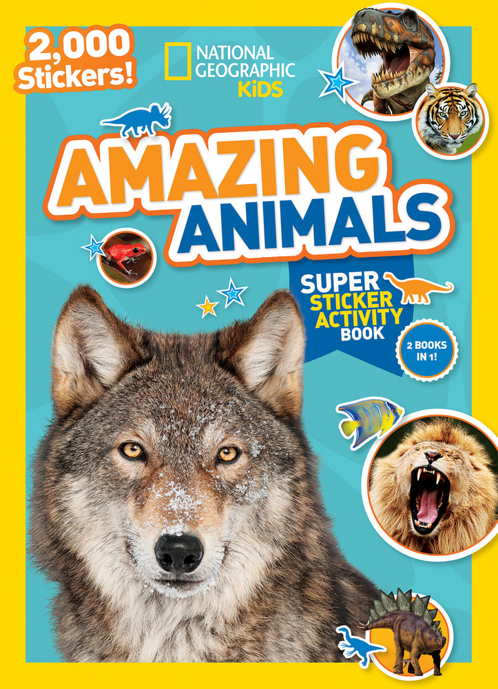National Geographic Kids Amazing Animals Super Sticker Activity Book-Special Sales Edition image - Children/Young Adult - Image - Pop Weasel