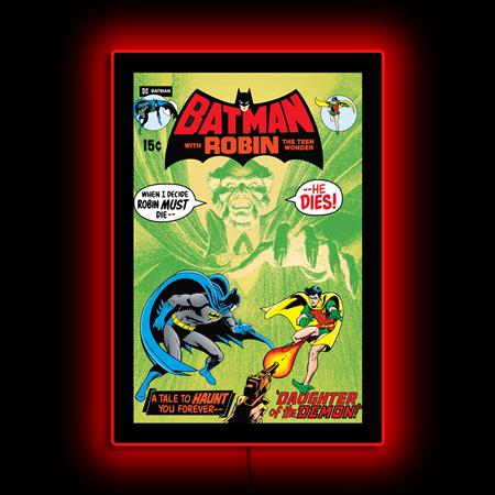 Batman With Robin Mini Poster Plus Led Illuminated Sign - Image - Comics - Image - Pop Weasel
