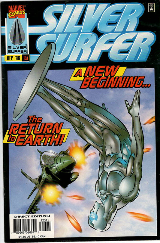 Pre-Owned - Silver Surfer #123  (December 1996) Scanned Image Pop Weasel Pre-Owned Comics