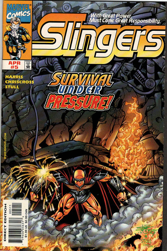 Pre-Owned - Slingers #5  (April 1999) Scanned Image Pop Weasel Pre-Owned Comics