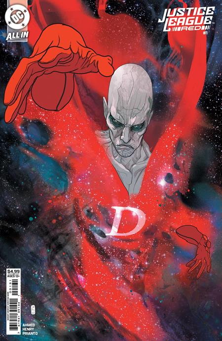 Justice League Red #1 (of 6)  C Christian Ward Card Stock Var - Image