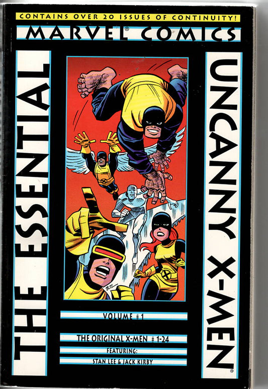 Pre-Owned - Essential Uncanny X-Men #1   TPB (September 1999) Scanned Image Pop Weasel Pre-Owned Comics