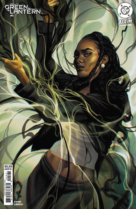 Absolute Green Lantern #5  B Juliet Nneka Card Stock Var - Image