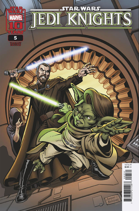 STAR WARS: JEDI KNIGHTS #5 DAN JURGENS CLASSIC HOMAGE VARIANT - Image
