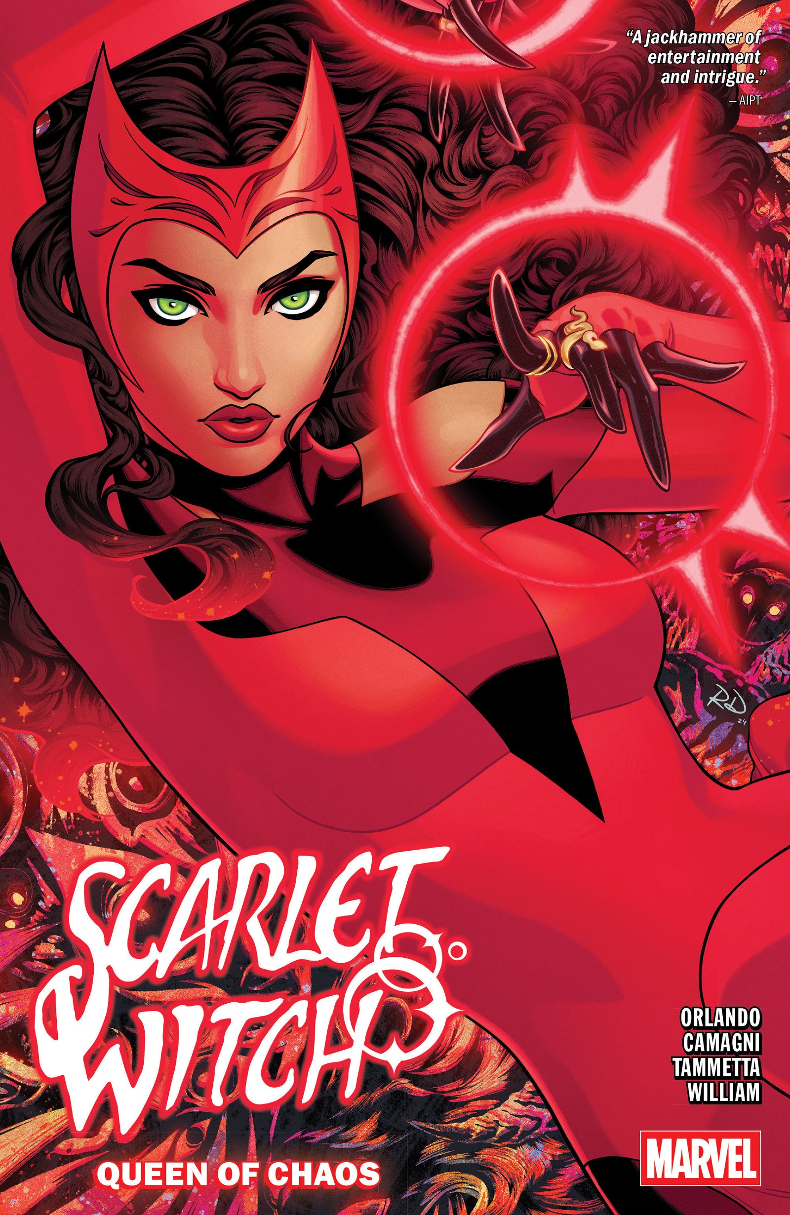 SCARLET WITCH BY STEVE ORLANDO VOL. 4: QUEEN OF CHAOS image