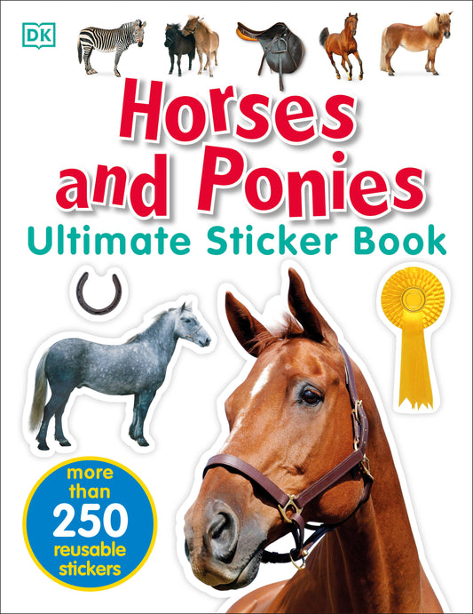 Ultimate Sticker Book: Horses and Ponies image
