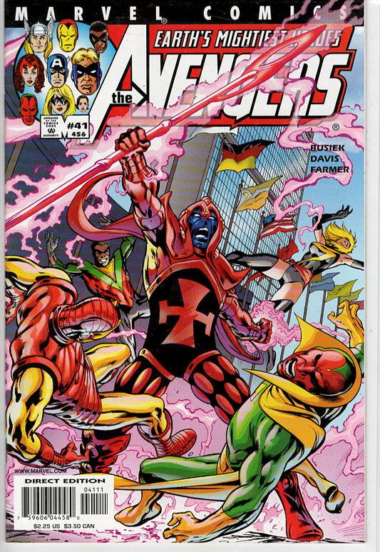 Pre-Owned - Avengers #41 (456)  (June 2001) Scanned Image Pop Weasel Pre-Owned Comics