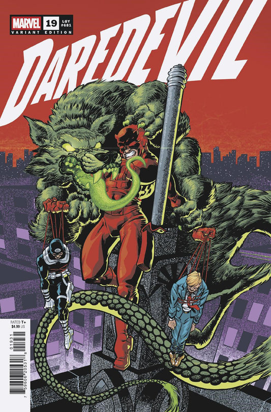DAREDEVIL #19 GONZO VARIANT - Image
