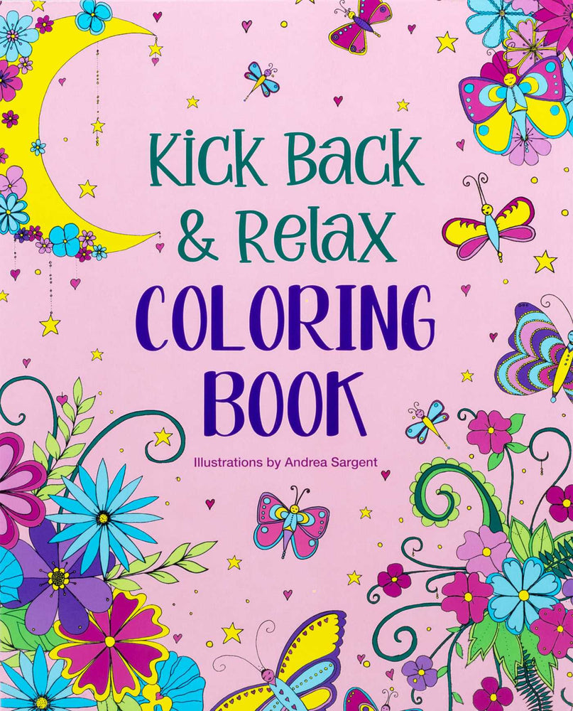 Kick Back & Relax Coloring Book image - Non-Fiction - Image - Pop Weasel