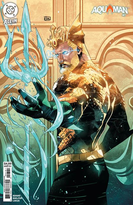 Aquaman #7  B Edwin Galmon Card Stock Var - Image