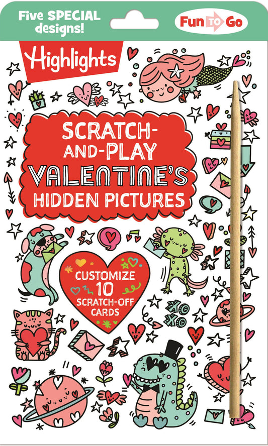 Scratch-and-Play Valentine's Hidden Pictures image