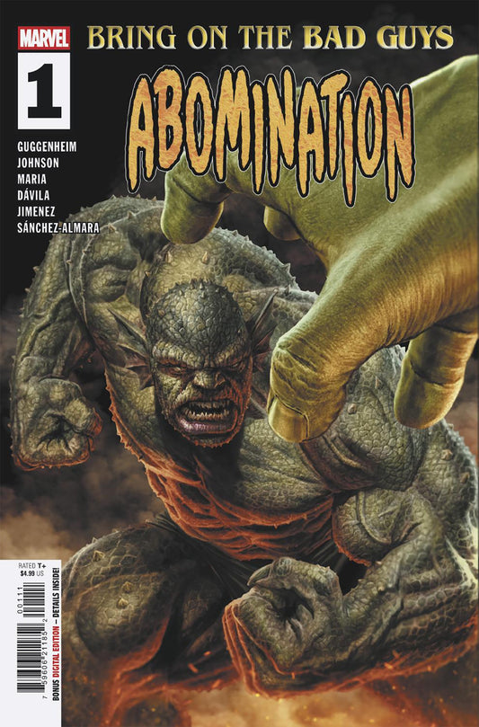 BRING ON THE BAD GUYS: ABOMINATION #1 - Image