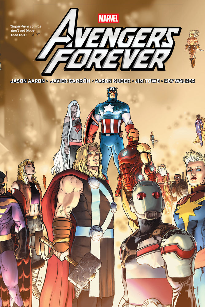 Avengers Forever By Jason Aaron Omnibus Aaron Kuder Cover | Hardcover - Image - Graphic Novels - Image - Pop Weasel