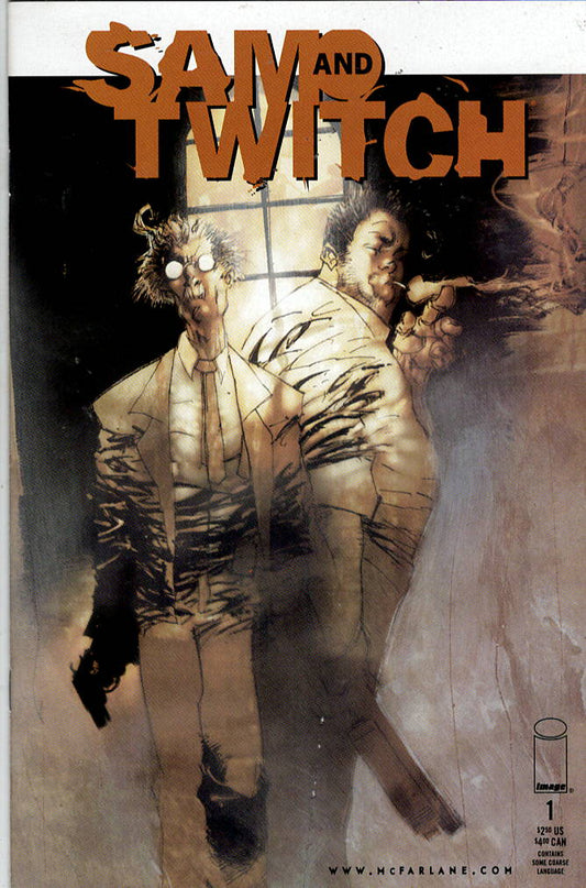 Pre-Owned - Sam and Twitch #1  (August 1999) Scanned Image Pop Weasel Pre-Owned Comics