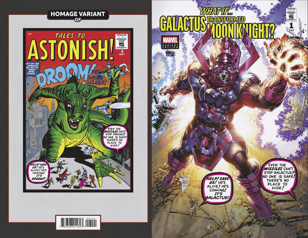 WHAT IF...? GALACTUS: GALACTUS TRANSFORMED MOON KNIGHT? - Comics - Image - Pop Weasel