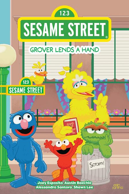 Sesame Street Grover Lends A Hand  | Hardcover - Image - Graphic Novels - Image - Pop Weasel