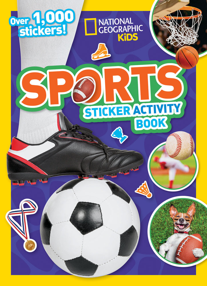 Sports Sticker Activity Book image - Children/Young Adult - Image - Pop Weasel