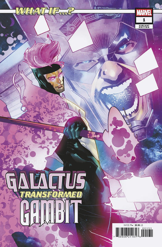 WHAT IF...? GALACTUS: GALACTUS TRANSFORMED GAMBIT? #1 EDWIN GALMON VARIANT image