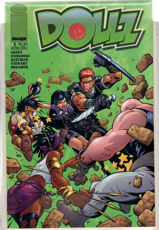 Pre-Owned - The Dollz #2  (June 2001) Scanned Image Pop Weasel Pre-Owned Comics