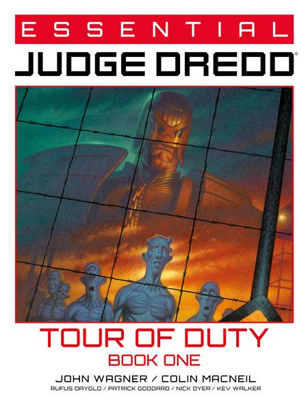 Essential Judge Dredd Tour Of Duty  | TPB Book 01 - Image