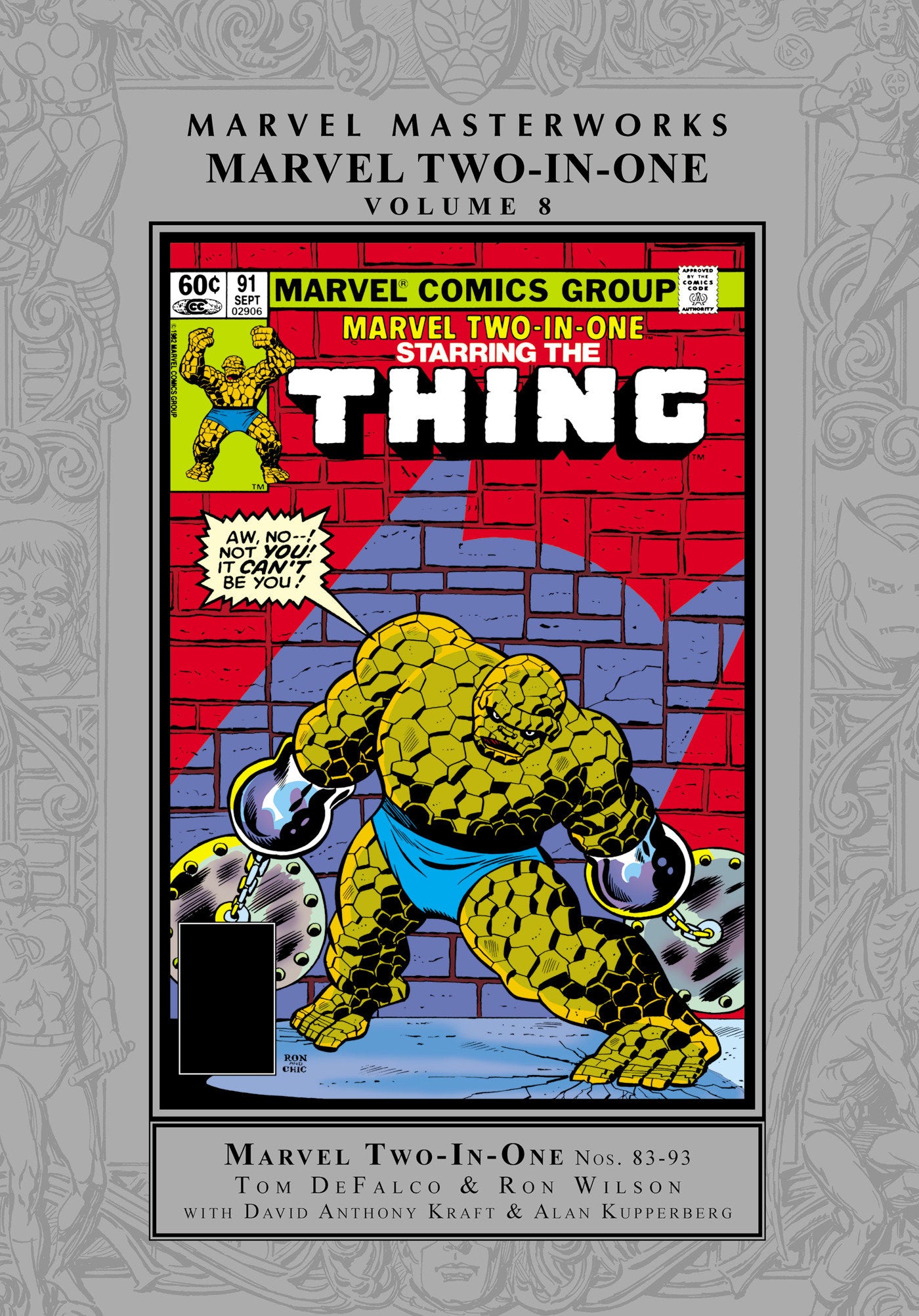Marvel Masterworks: Marvel Two-In-One Vol. 8 | Hardcover - Image
