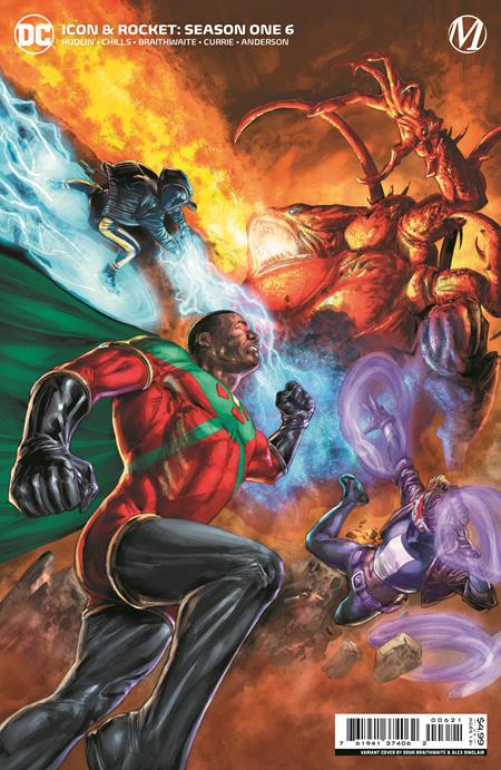 Icon & Rocket Season One #6 (of 6)  B Doug Braithwaite Card Stock Var image