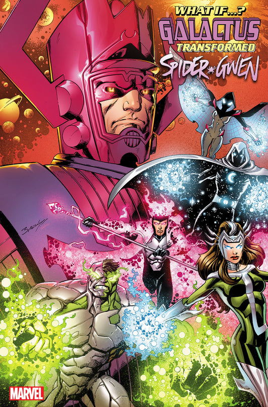 WHAT IF...? GALACTUS: GALACTUS TRANSFORMED SPIDER-GWEN? #1 MARK BAGLEY VARIANT image