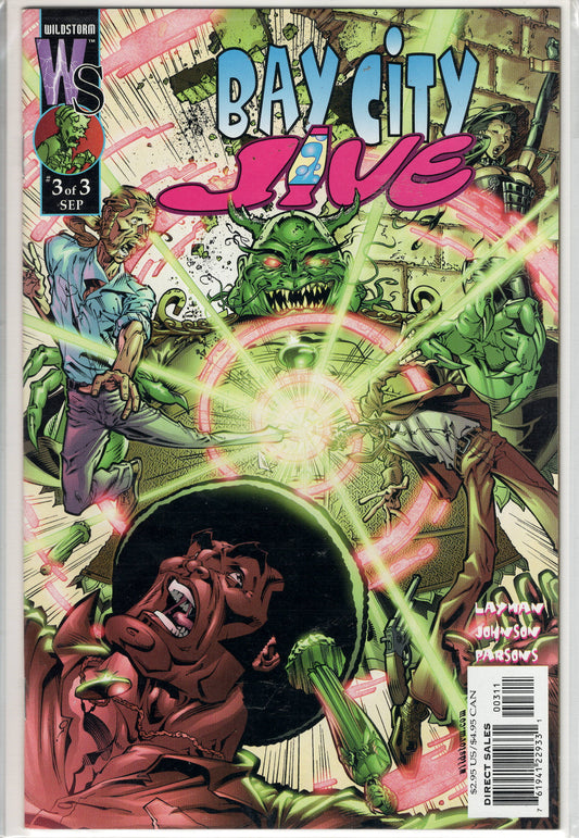 Pre-Owned - Bay City Jive #3  (September 2001) Scanned Image Pop Weasel Pre-Owned Comics