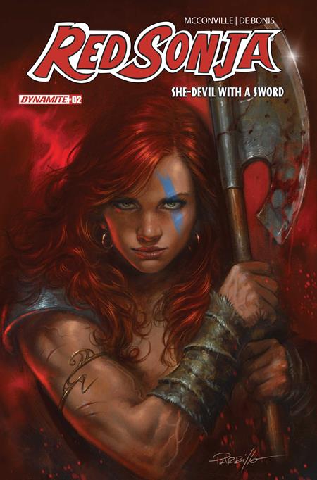 Red Sonja She Devil With A Sword #2  B Lucio Parrillo Var - Image