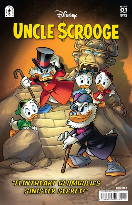 Uncle Scrooge Flintheart Glomgolds Sinister Secret #1 (of 3)  A  Alessandro Perina - Image