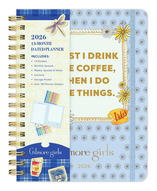 2026 Gilmore Girls 13-Month Weekly Planner image