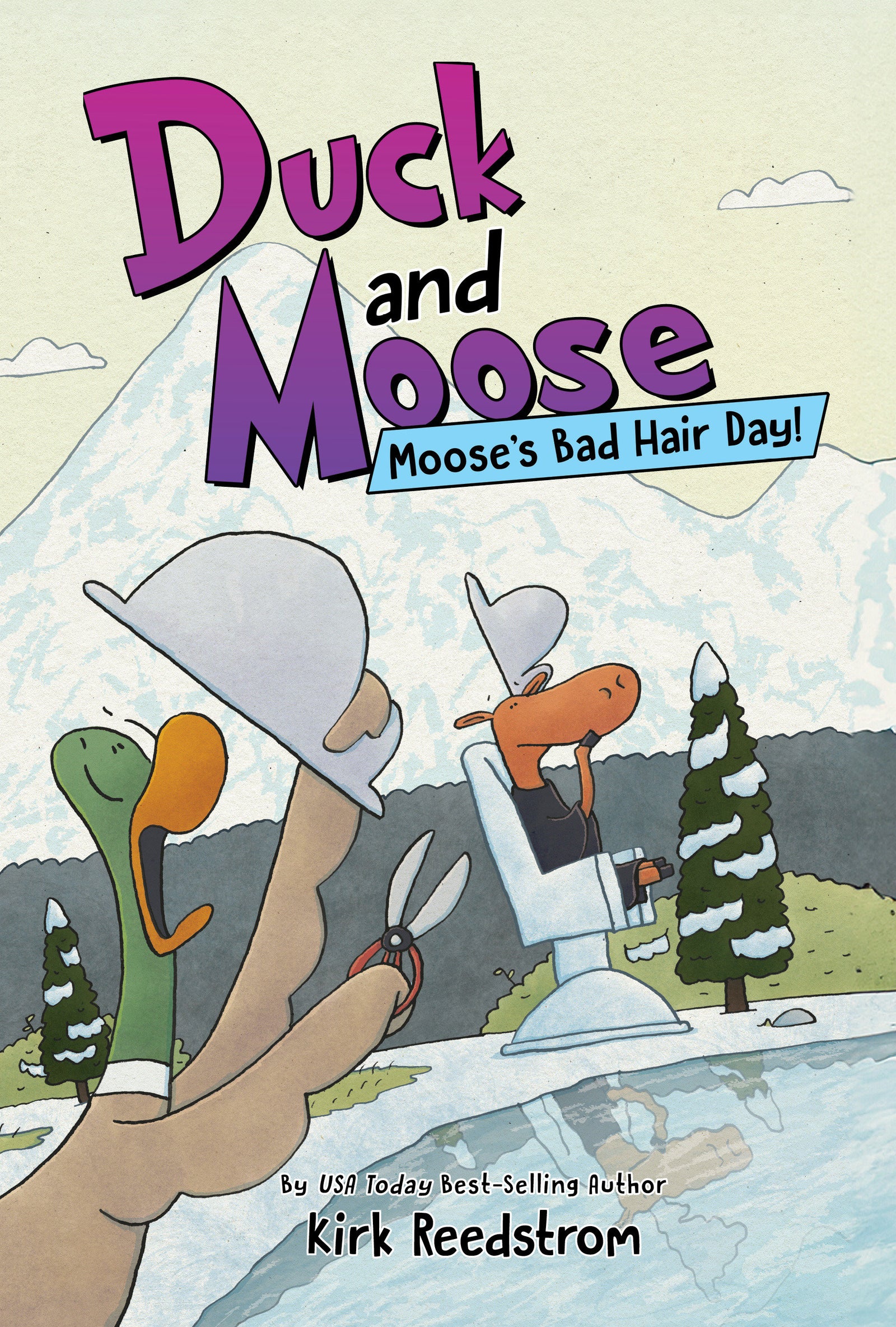 Duck and Moose: Moose's Bad Hair Day! | Hardcover - Image